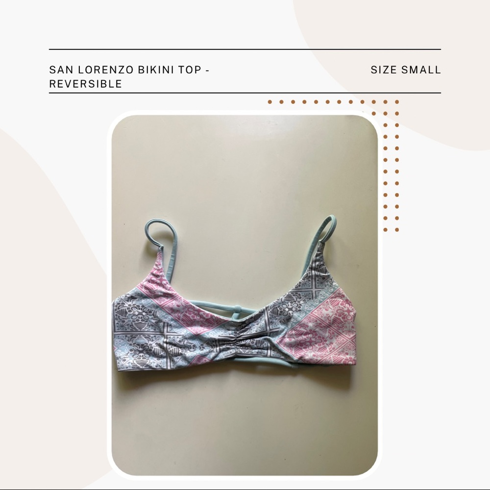 Reversible San Lorenzo Bikini Top